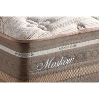 Cama Box Casal: Colchão Molas Herval Maxspring Moskow + Base CRC Suede Clean(138x188) - 2