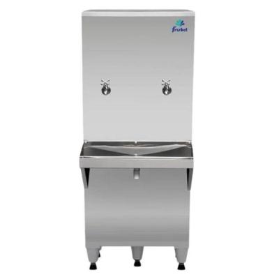 Bebedouro Industrial Coluna 50 Litros Ra05 Inox Frisbel 220V