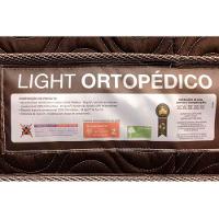 Cama Box Casal: Colchão Ortopédico Ortobom Light OrtoPillow + Base CRC Suede Black(138x188) - 2