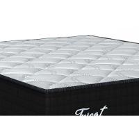 Cama Box Queen: Colchão Molas Ensacadas Orthoflex MasterPocket Tricot + Base CRC Suede Black(158x198) - 2