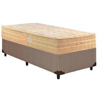 Cama Box Solteiro: Colchão Molas Ensacadas Paropas MasterPocket Star Dream + Base CRC Courano Clean(88x188) - 1
