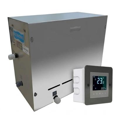 Sauna A Vapor Steam Inox 4kw Mono Com Comando Touch Wifi 4kw Steam Inox 220v Sodramar
