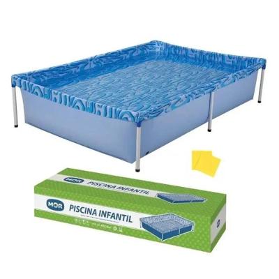 Piscina Com Armação 1000 Litros 189 X 126 X 42 Cm Mor
