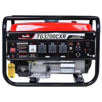 Gerador De Energia à Gasolina 3,1kva 4 Tempos 7 Hp Bivolt Tg3200cxr Toyama Bivolt
