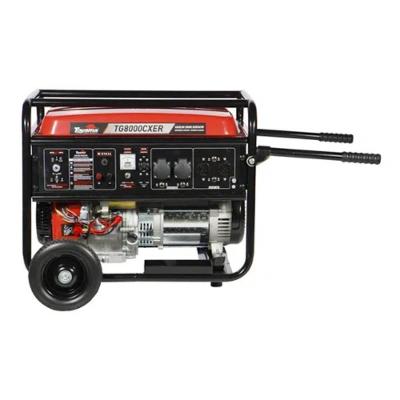 Gerador De Energia à Gasolina 7,2 Kva Bivolt Partida Elétrica Tg8000cxer Toyama Bivolt