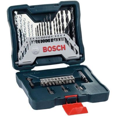 Estojo De Brocas E Pontas Com 30 Peças X-line Bosch