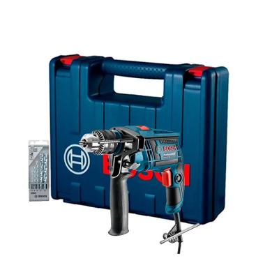 Furadeira Impacto 1/2pol 750w Gsb13re Com Maleta + Kit Com 5 Brocas 110v