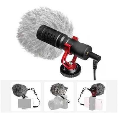Microfone Condensador De Video Direcional By-mm1 - Cardioide Para Vídeo Plug & Play