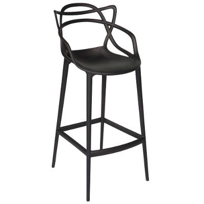 Banqueta Média Masters Allegra - 66 Cm - Preto