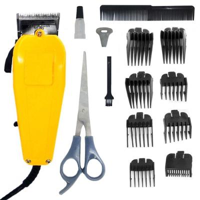 Kit Maquina De Cabelo E Barba Profissional Aparador Com Acessórios