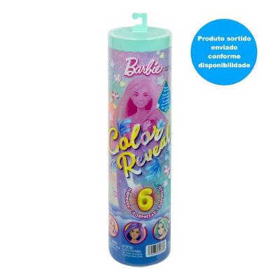 Boneca Barbie Surpresa - Sereia - Color Reveal - Sortido - Mattel