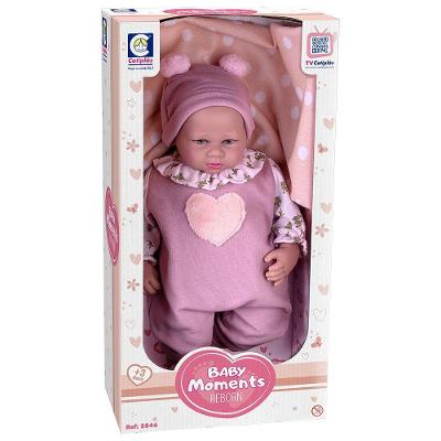 Boneca Reborn - Baby Moments - Sortido - Cotiplás Boneca Reborn - Baby Moments - Cotiplás