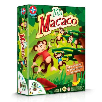 Jogo Interativo - Pula Macaco - Estrela Jogo Pula Macaco - Estrela
