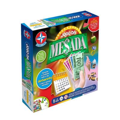 Jogo De Tabuleiro - Mesada - Estrela Jogo Da Mesada - Estrela