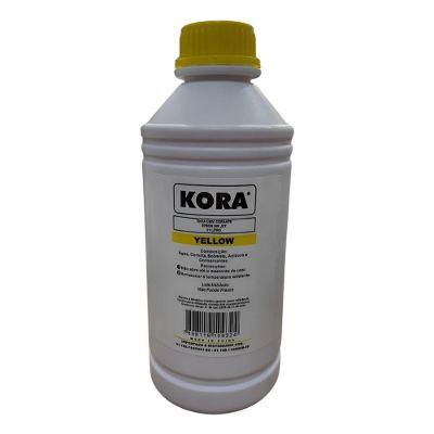 Kit 2 Tinta Ink Jet Hp Universal Corante C-1 Lt Amarelo Amarelo