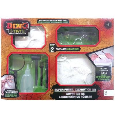 Super Conjunto De Escavação De Fósseis - Dino State - Yes Toys