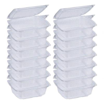 Embalagem Retangular Bp90 Pote Bolo Doce 500ml Kit C- 100 Un