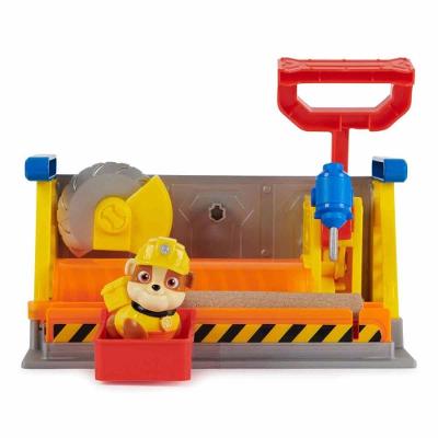 Playset Patrulha Canina - Oficina De Construção Do Rubble - Sunny