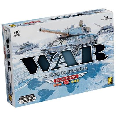 Jogo De Tabuleiro - War - Edição Especial - Grow Jogo War - Edição Especial - Grow