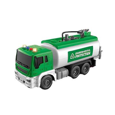 Caminhão Proteção Ambiental De Fricção Com Luz E Som - Sanitation - Verde - 1:16 - 25cm - Yes Toys