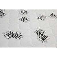 Cama Box Queen: Colchão Espuma Ortobom D45 Light + Base CRC Courano White(158x198)