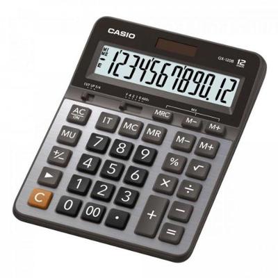 Calculadora De Mesa 12 Dígitos Gx-120b Prata Casio.