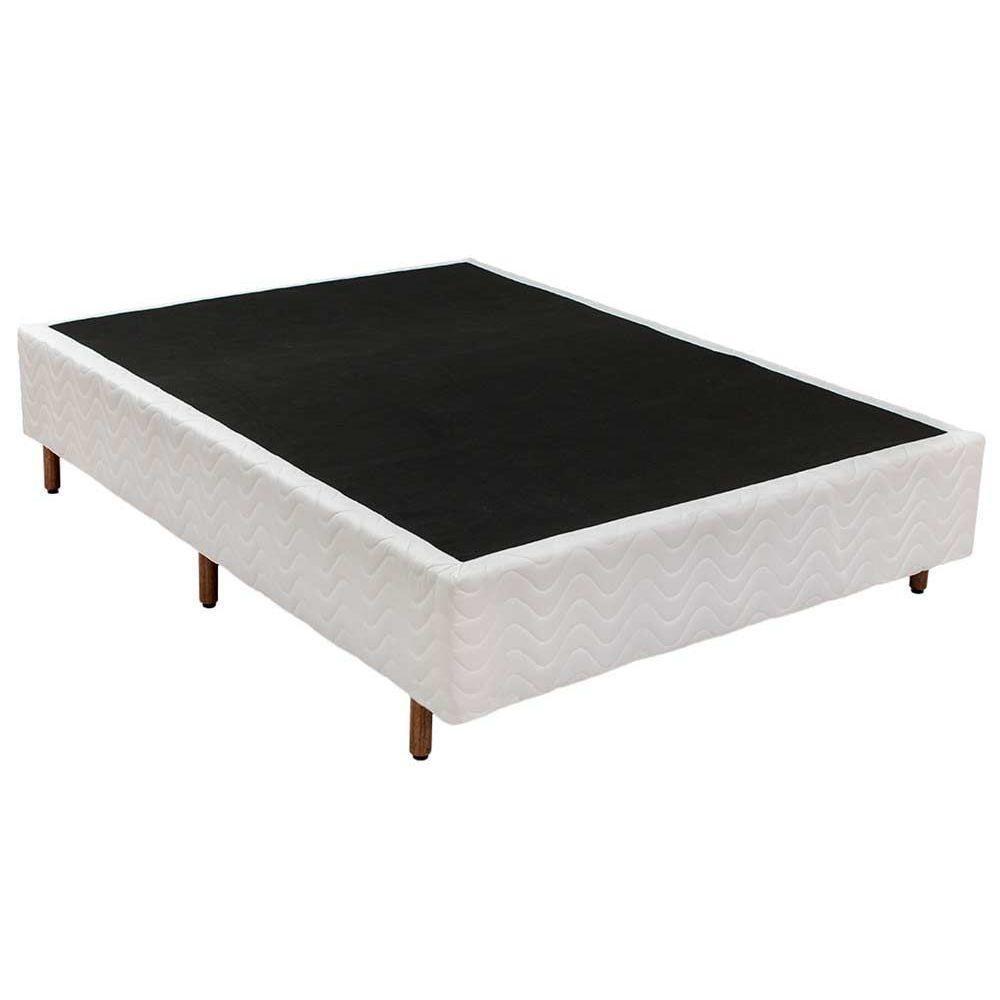 Cama Box King: Colchão Molas Paropas MasterPocket Ensacadas Blue + Base CRC Rústico Branco(193x203) - 3