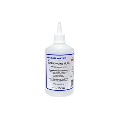 Álcool Isopropílico 250Ml Com Bico Aplicador