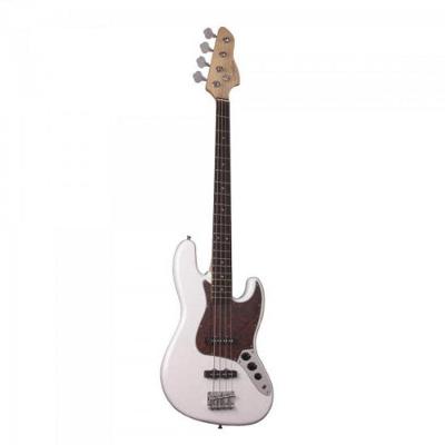 Contrabaixo Elétrico Giannini Gb"100 Jazz Bass Branco/Turtle