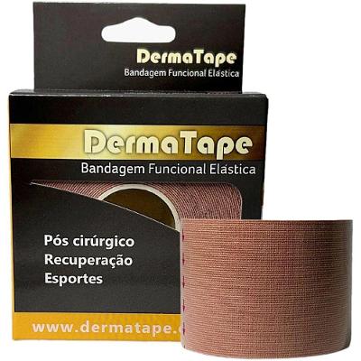 Bandagem Elástica Kinesio Dermatape 5cmx5m Bege
