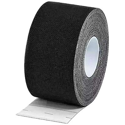 Bandagem Elástica Adesiva Kinesio Supermedy 5cmx5m Preta