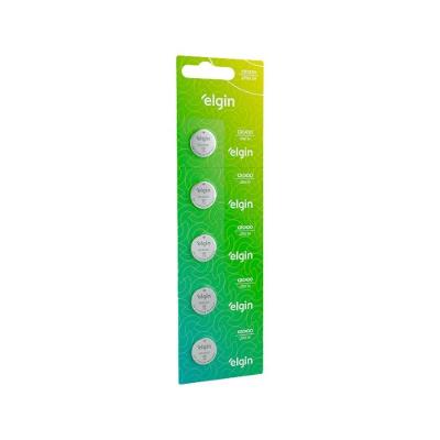 Bateria De Litio Elgin Cr2430 Com 5 Unidades