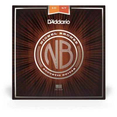 Encordoamento Violão Aço .010-.047 Nickel Bronze Nb1047 D