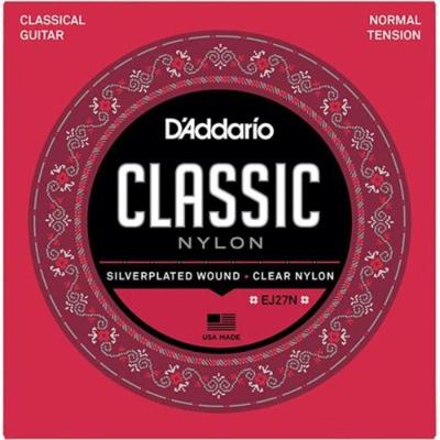Encordoamento De Violão Nylon Tensão Média Ej27n D'addario