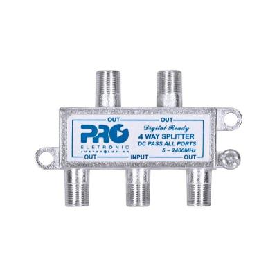 Divisor 1 Entrada 4 Saídas 5-2400 Mhz Pqdv2024b