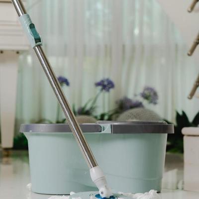 Mop Inox Balde Duplo Esfregão 360°alta Durabilidade