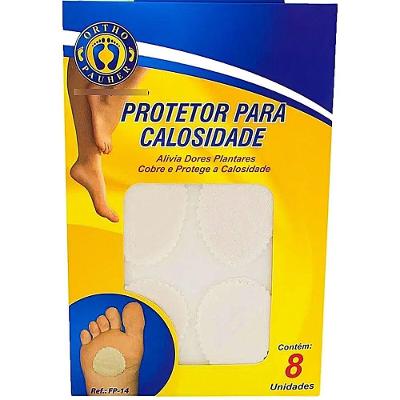 Protetor Para Calosidade Ortho Pauher - 8 Unidades