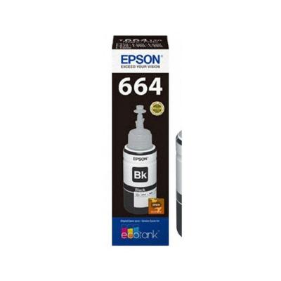 Refil Tinta Epson Preto T664120-al