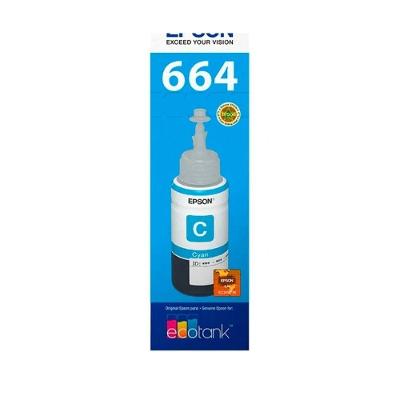 Refil Tinta Epson Azul T664220-al
