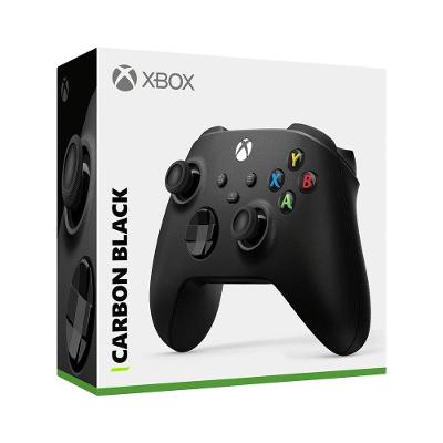 Controle Microsoft Xbox Sem Fio Carbon Black - P/ Pc E Series X|s
