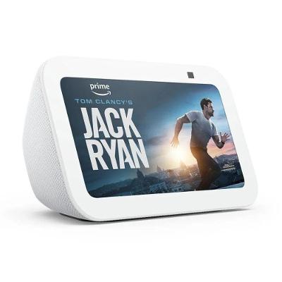 Caixa De Som Inteligente Com Tela Amazon Echo Show 5 Alexa 3a Geração Branco