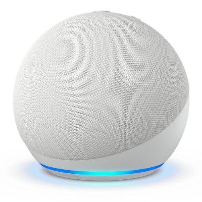 Caixa De Som Inteligente Amazon Echo Dot 5a Geração Com Alexa Branco