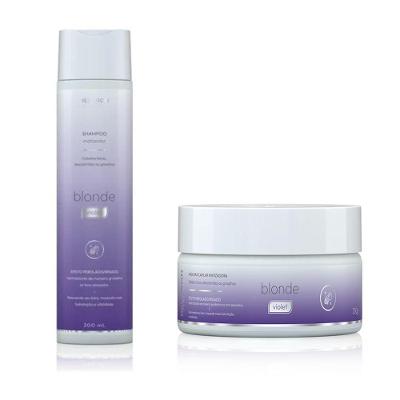 Red Iron Blonde Violet Shampoo E Mascara