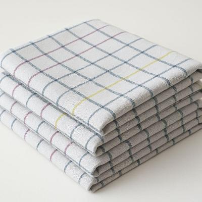 Kit Pano De Chão Quadriculado Até 10 Panos 65x43cm Grande Duplo Alvejado Geral
