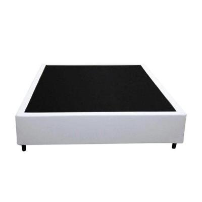 Cama Base Box Casal Branco Sintético 38x138x188