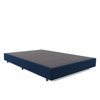 Cama Base Box Casal Azul 38x138x188