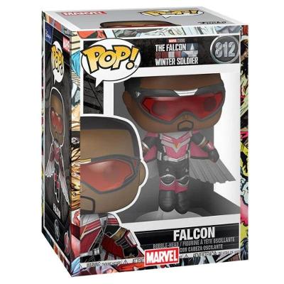Boneco Pop Funko Marvel Falcon 812 Falcão Soldado Invernal