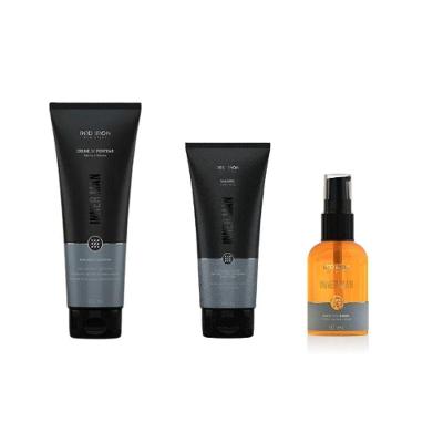 Red Iron Kit Inner Man Shampoo + Creme De Pentear + Oleo De Barba