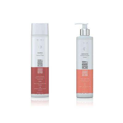 Red Iron Soul Curly Shampoo + Ativador De Cachos Waves Active