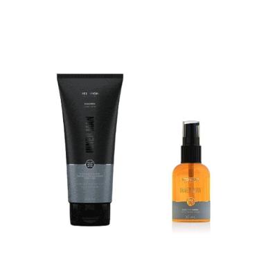 Red Iron Kit Inner Man Shampoo Cabelo E Barba + Oleo De Barba